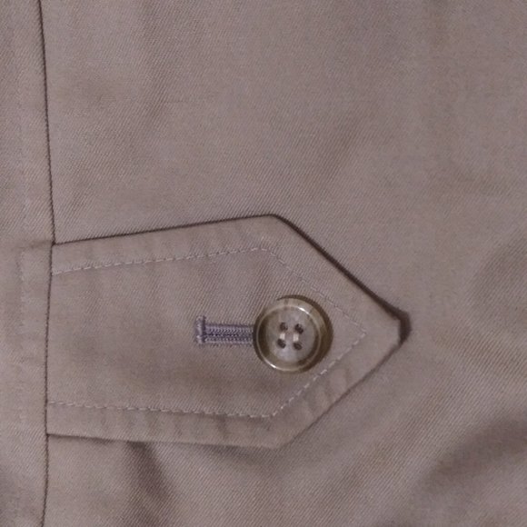 Burberry Raincoat Very Tailored with Hidden Button Sleek and Corporate Finish - Picture 5 of 6